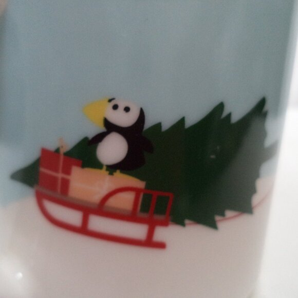 Williams Sonoma Elf Movie Christmas Mug Cup micro dish safe Presents Tree - Picture 6 of 12